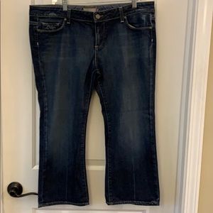 Paige Denim Sz 34 (Sz 16) Cropped Jeans